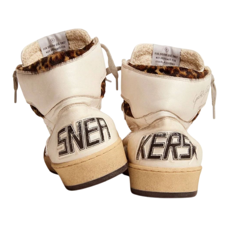 Golden Goose Leopard Hightops