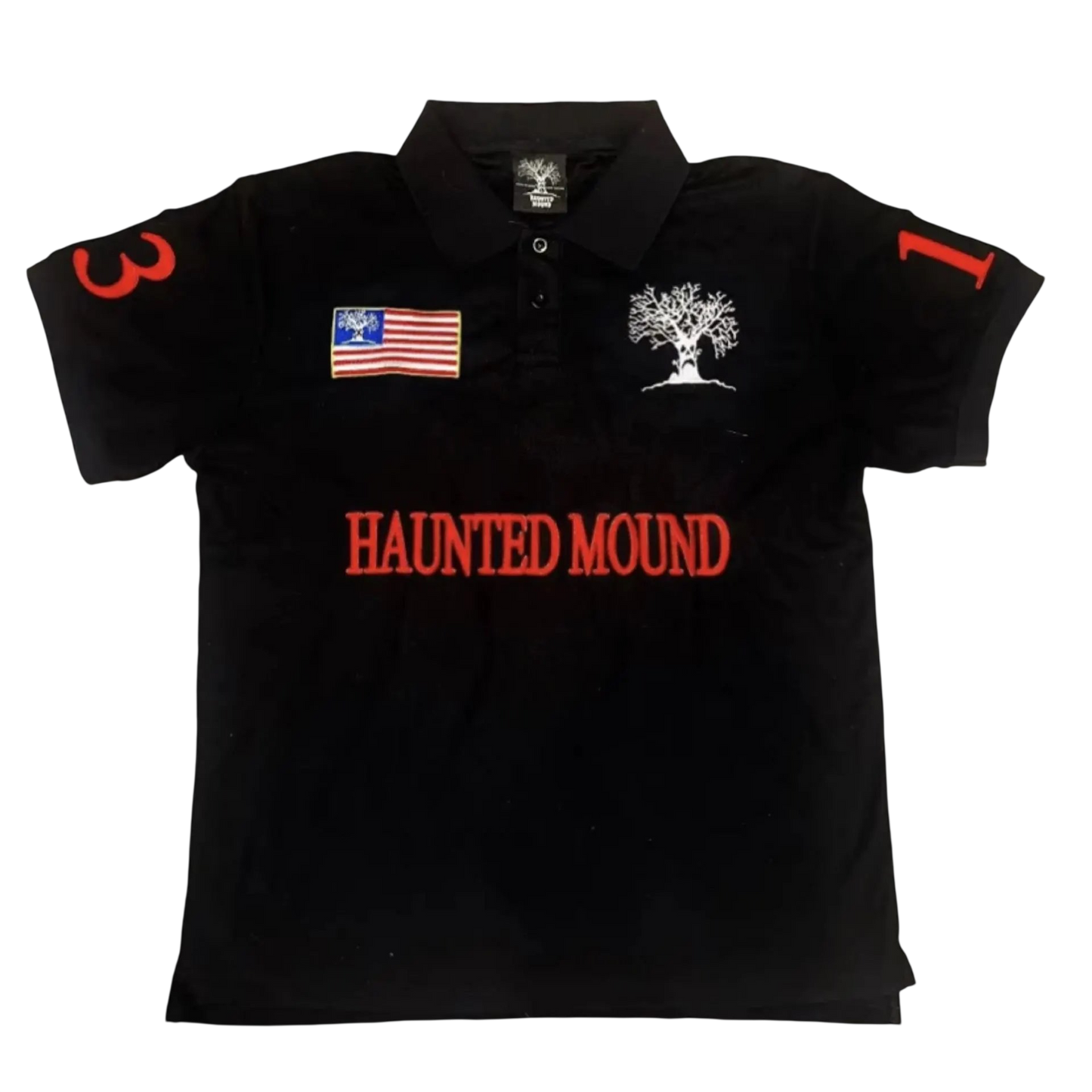 Haunted Mound Polo Black
