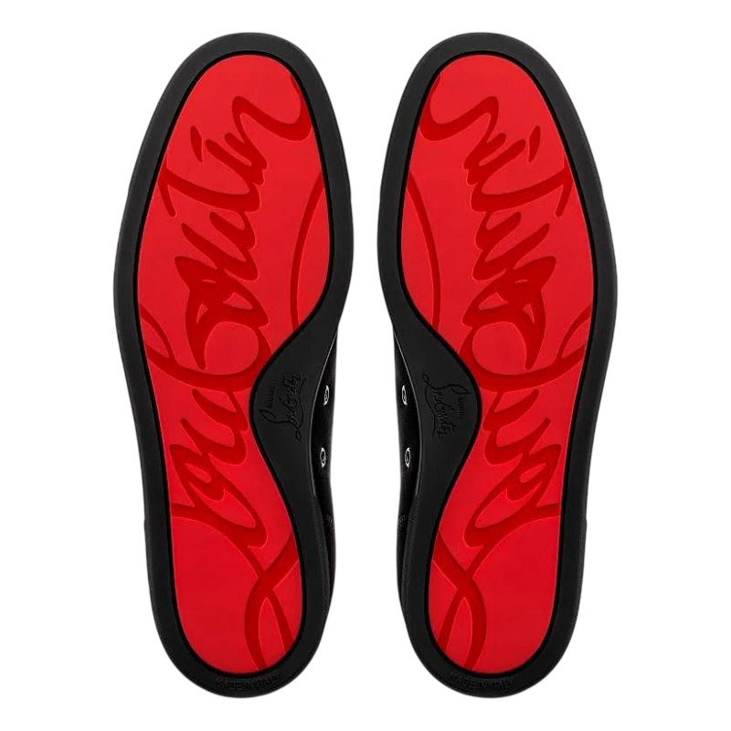 Black Velvet Spike Louboutins
