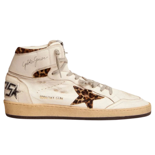 Golden Goose Leopard Hightops