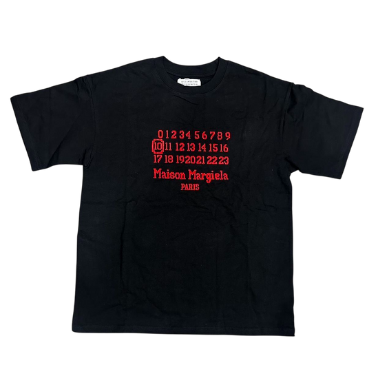 Maison Margiela Red Numbers T-Shirt
