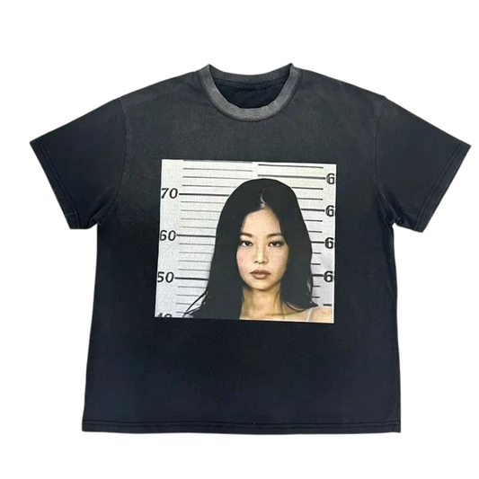 Mugshot T-Shirt Black